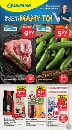 Pogląd gazetki "Lewiatan gazetka - Szczecin" ze sklepu Lewiatan ważnej od 23.04.2026