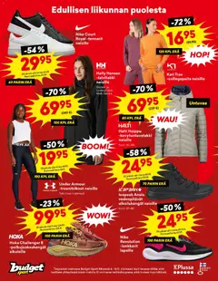 Kaupan Budget Sport Tarjoukset esikatselu, voimassa 06/11/2025 | Sivu: 2