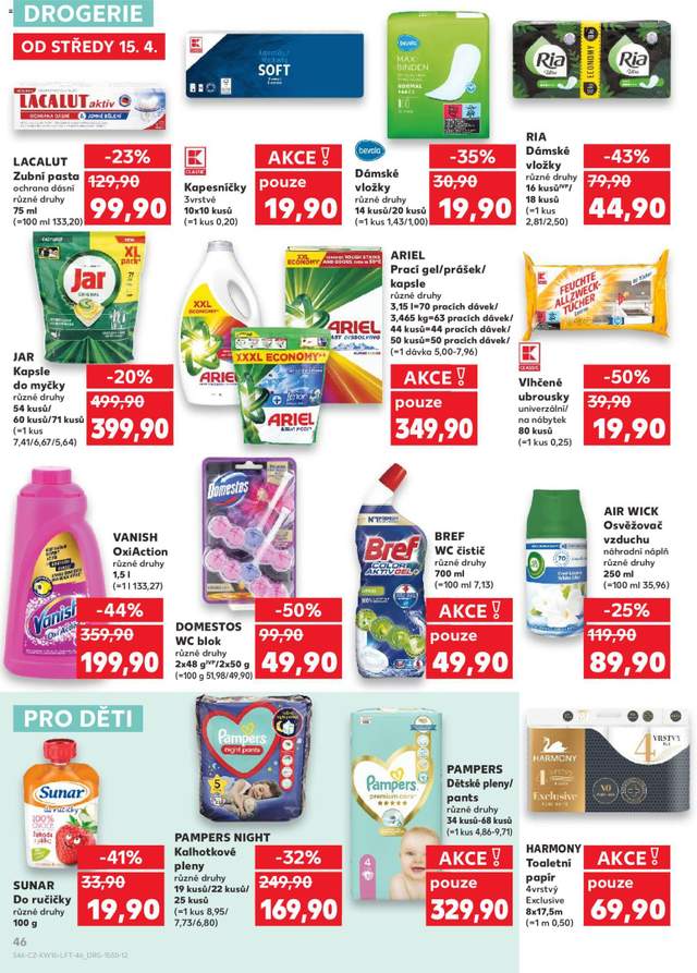 Nový Kaufland leták od 15.04.