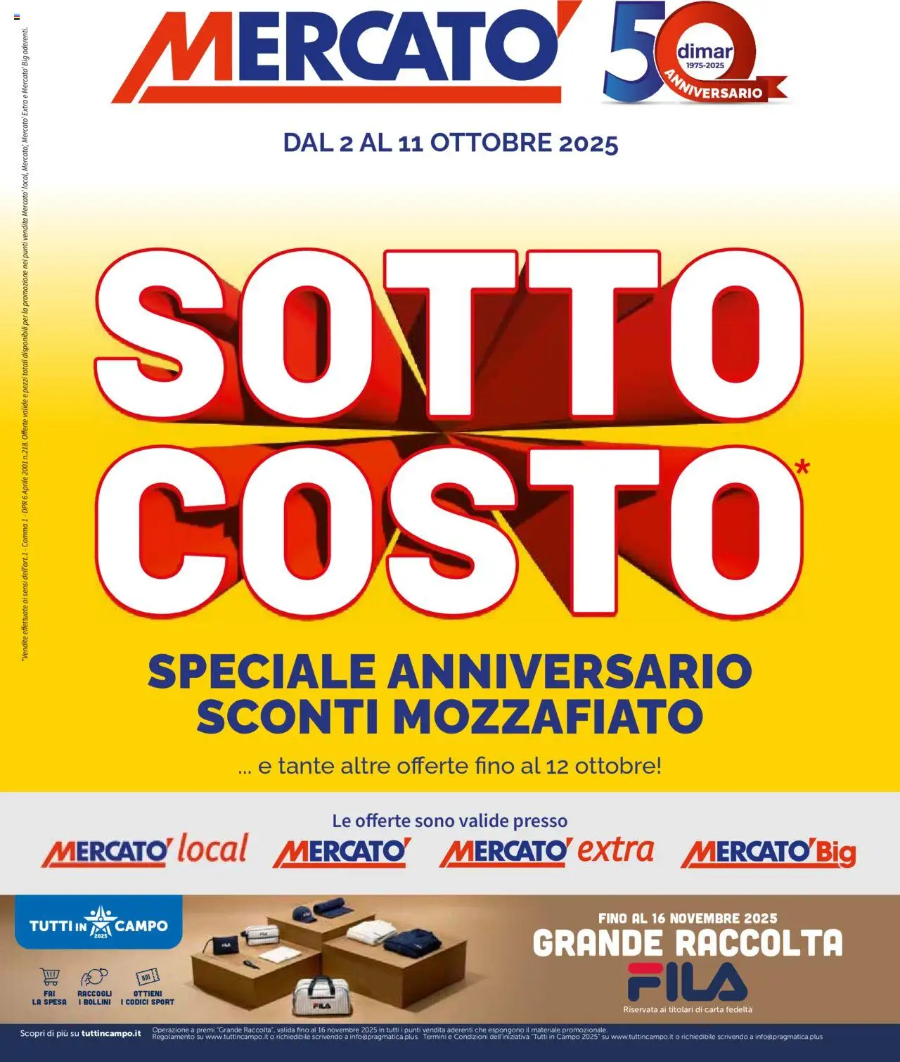 Volantino Mercatò valido da 02/10/2025 numero di pagina 1