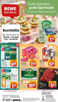 Vorschau von dem Prospekt des Geschäftes Rewe, gültig ab dem 15.03.2026