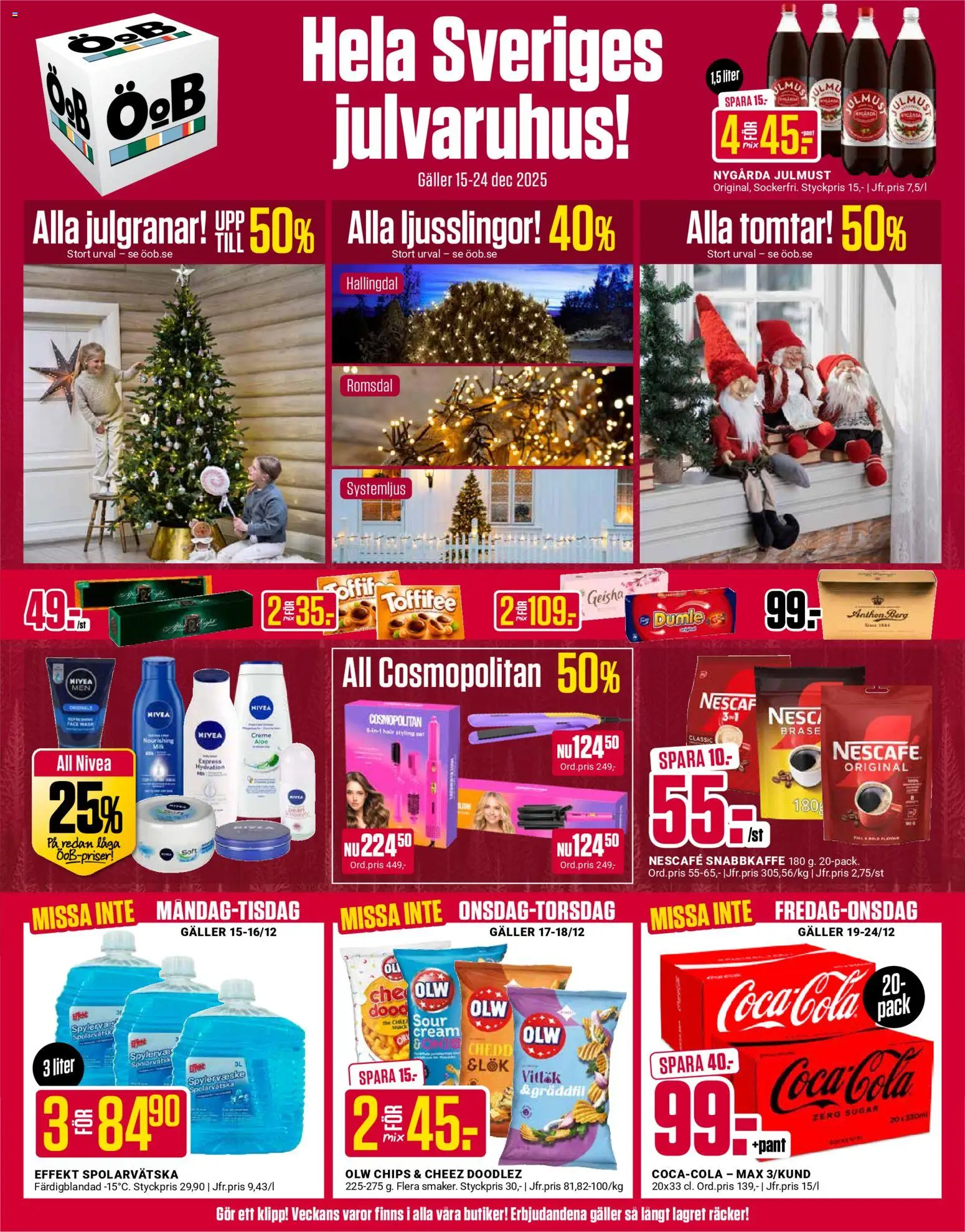 Förhandsgranska reklamblad Aktuella reklamblad ÖoB från butik ÖoB gäller från 15/12/2025