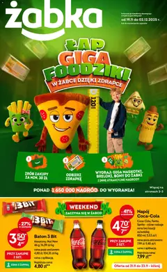 Pogląd gazetki "Black Friday" ze sklepu Żabka ważnej od 19.11.2025