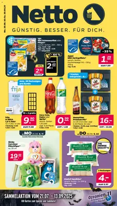 Vorschau von dem Prospekt des Geschäftes Netto, gültig ab dem 25.08.2025