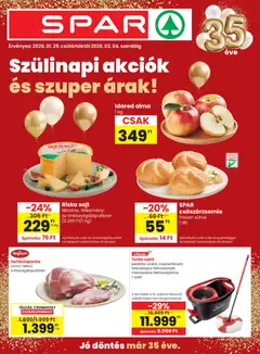 Spar - Akciós újság Spar megtekintése, amely érvényes 2026.01.29.-től