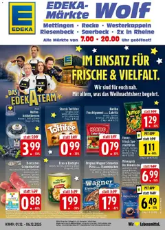 Vorschau von dem Prospekt des Geschäftes Edeka, gültig ab dem 30.11.2025