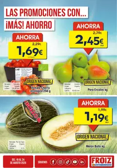 Vista previa del folleto de la tienda Froiz válido desde el 18/08/2025 