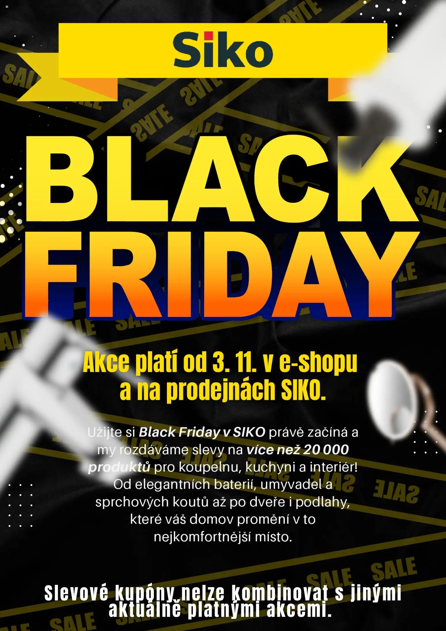 Náhled nabídky: Siko koupelny Black Friday platný od 03.11.2025