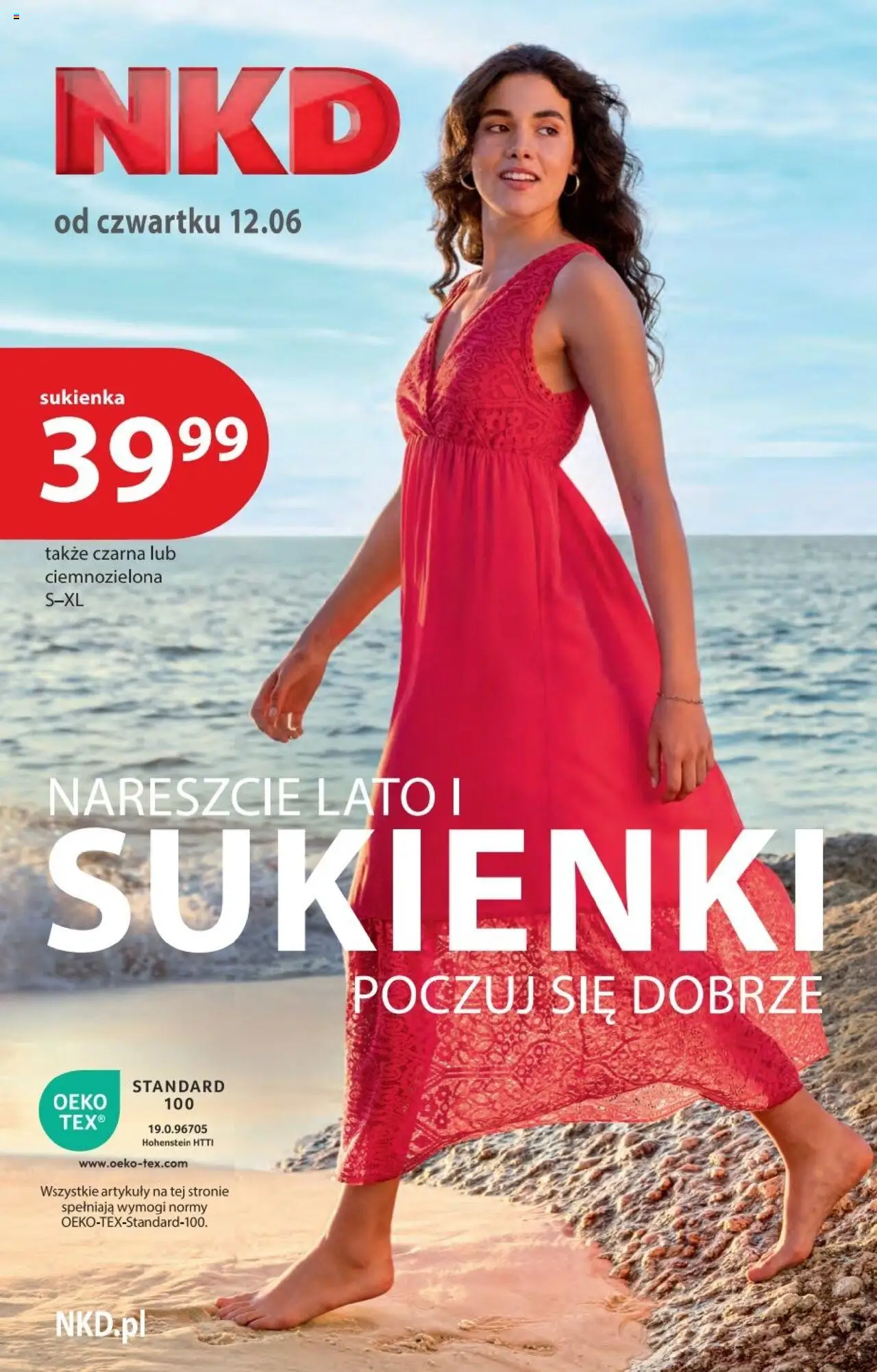 NKD Gazetka od 12.06.2025 - Nowa Gazetka - Numer strony 1 - Sukienka, Sukienki