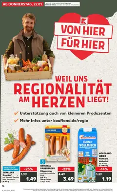 Vorschau von dem Prospekt des Geschäftes Kaufland, gültig ab dem 22.01.2026