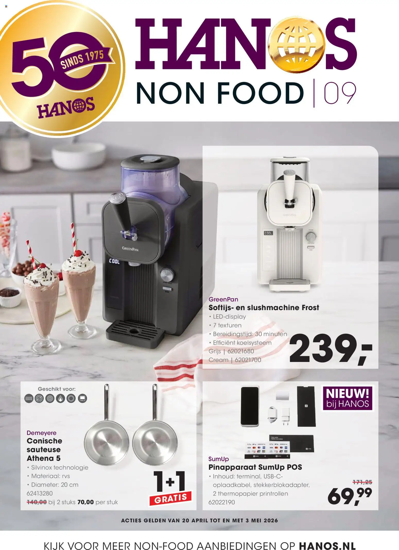 Voorbeeld van Hanos folder - Non food van winkel Hanos geldig vanaf 20-04-2026