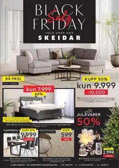 Forhåndsvis Black Friday fra butikk Skeidar gyldig fra 17/11/2025