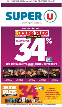 Prévisualisation de Les prix bas de la semaine du magasin Super U formulaire valide 02/12/2025