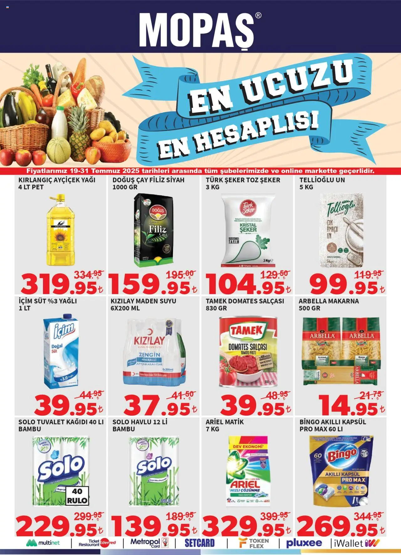 Mopaş Katalog (19 - 31 Temmuz 2025) - Sayfa numarası 1