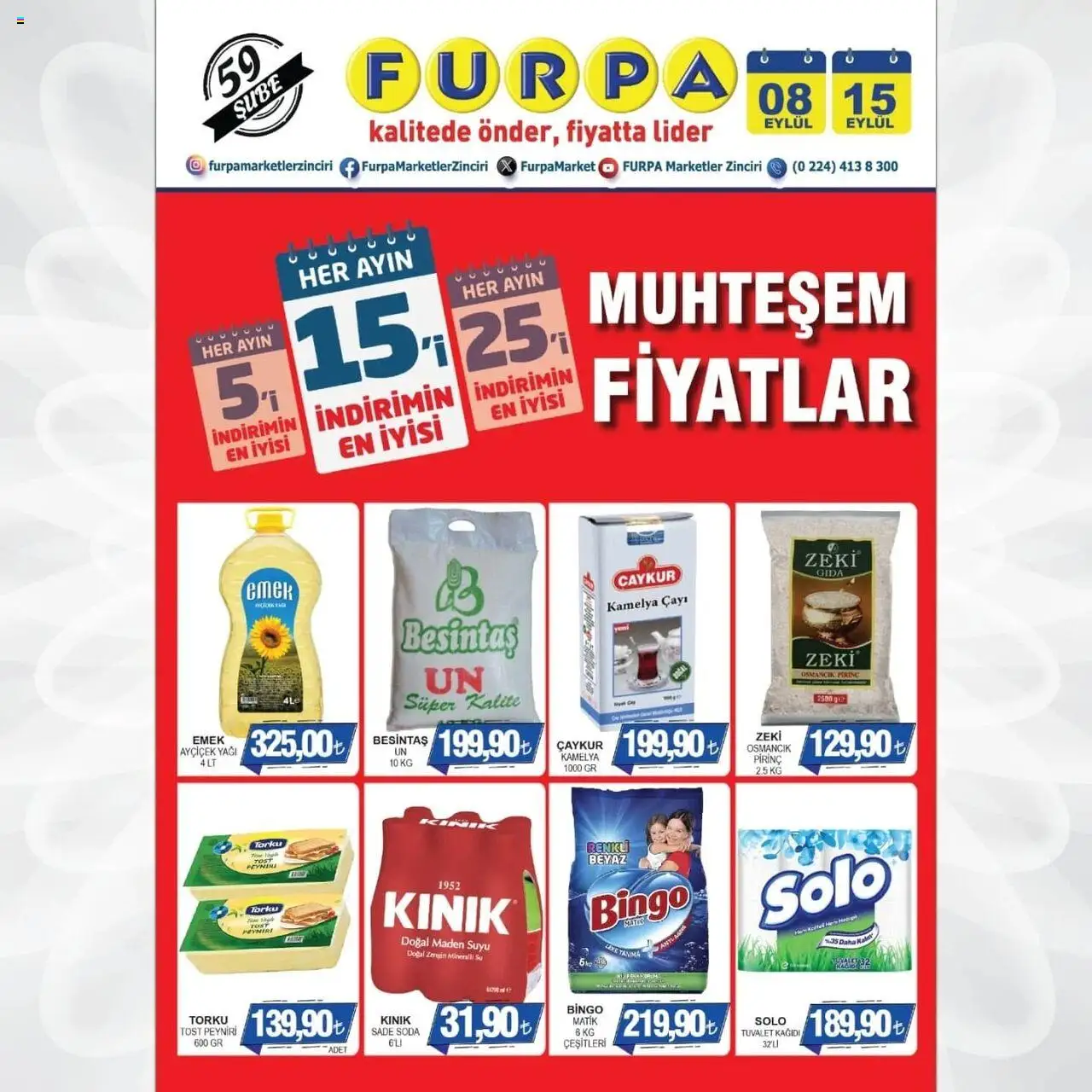 Furpa Katalog (08 - 15 Eylül 2025) - Sayfa numarası 1