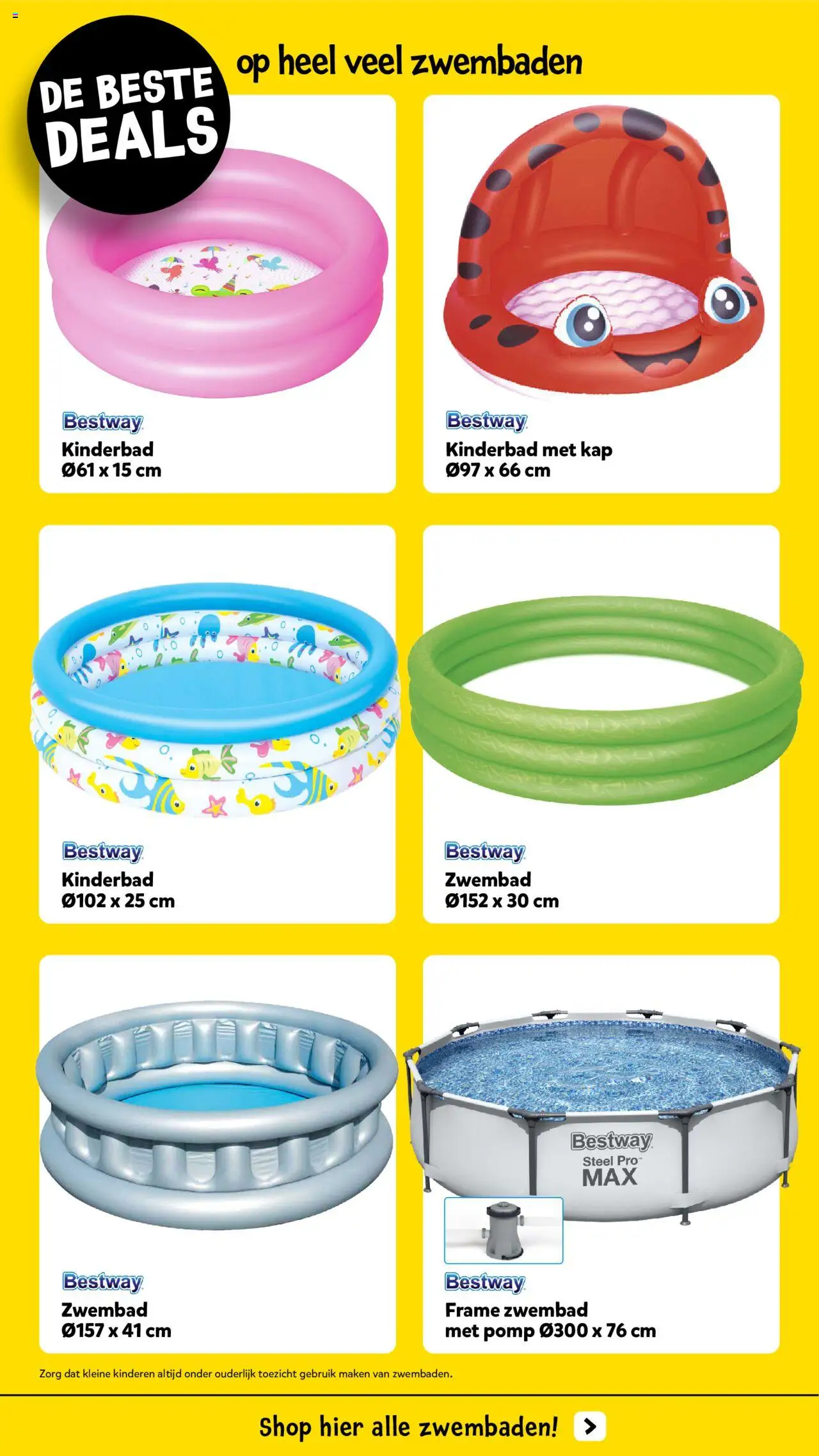 Intertoys shop Zwembad folder geldig vanaf 11-06-2025 - Paginanummer 1 - Stoel, Zwembad, Frame zwembad