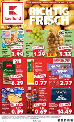 Vorschau von dem Prospekt des Geschäftes Kaufland, gültig ab dem 15.10.2025