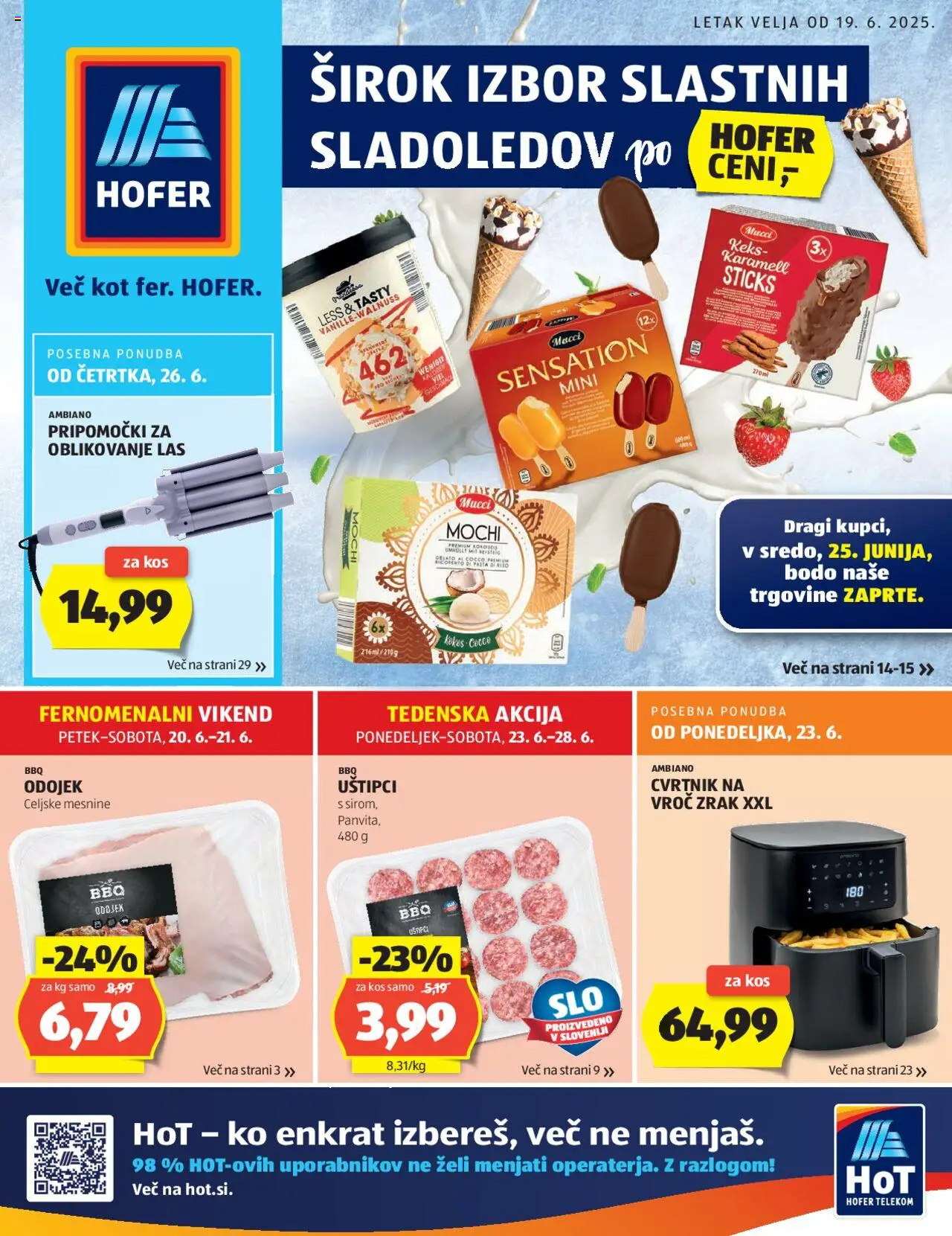 Hofer Katalog od 19.06.2025 - aktualna ponudba - stran 1