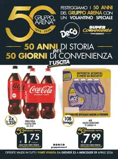 Anteprima dell'opuscolo SuperConveniente volantino 50 Anni dal negozio SuperConveniente valido da 23/04/2026