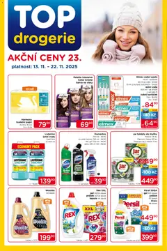 Náhled nabídky: Top drogerie Leták platný od 13.11.2025