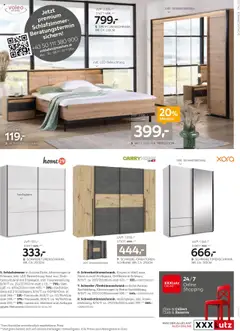 Vorschau der Angebote: XXXLutz Schlafzimmer mit Akzenten gültig ab 21.10.2025 | Seite: 5