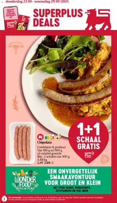Prévisualisation de Folder week 43 du magasin Delhaize formulaire valide 23/10/2025