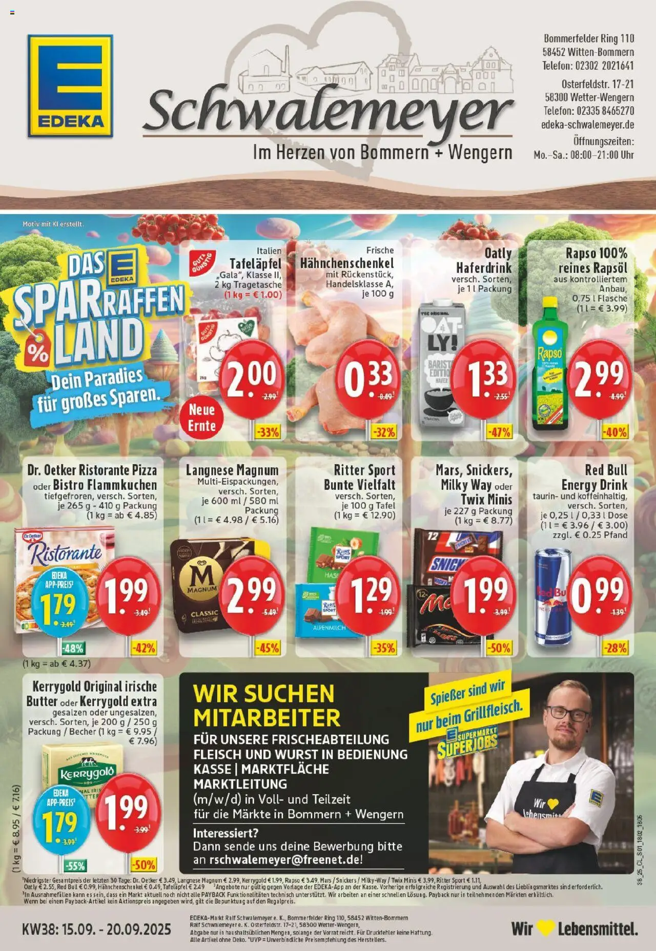 EDEKA Prospekt ab 14.09.2025 - Prospekt Witten-Bommern Online