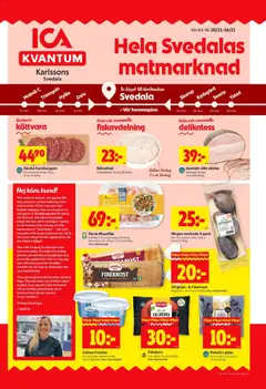 Förhandsgranska reklamblad Svedala från butik ICA Kvantum gäller från 10/11/2025