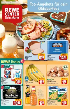 Vorschau von dem Prospekt des Geschäftes Rewe, gültig ab dem 14.09.2025