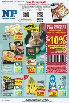 Vorschau von dem Prospekt des Geschäftes NP Discount, gültig ab dem 30.03.2026