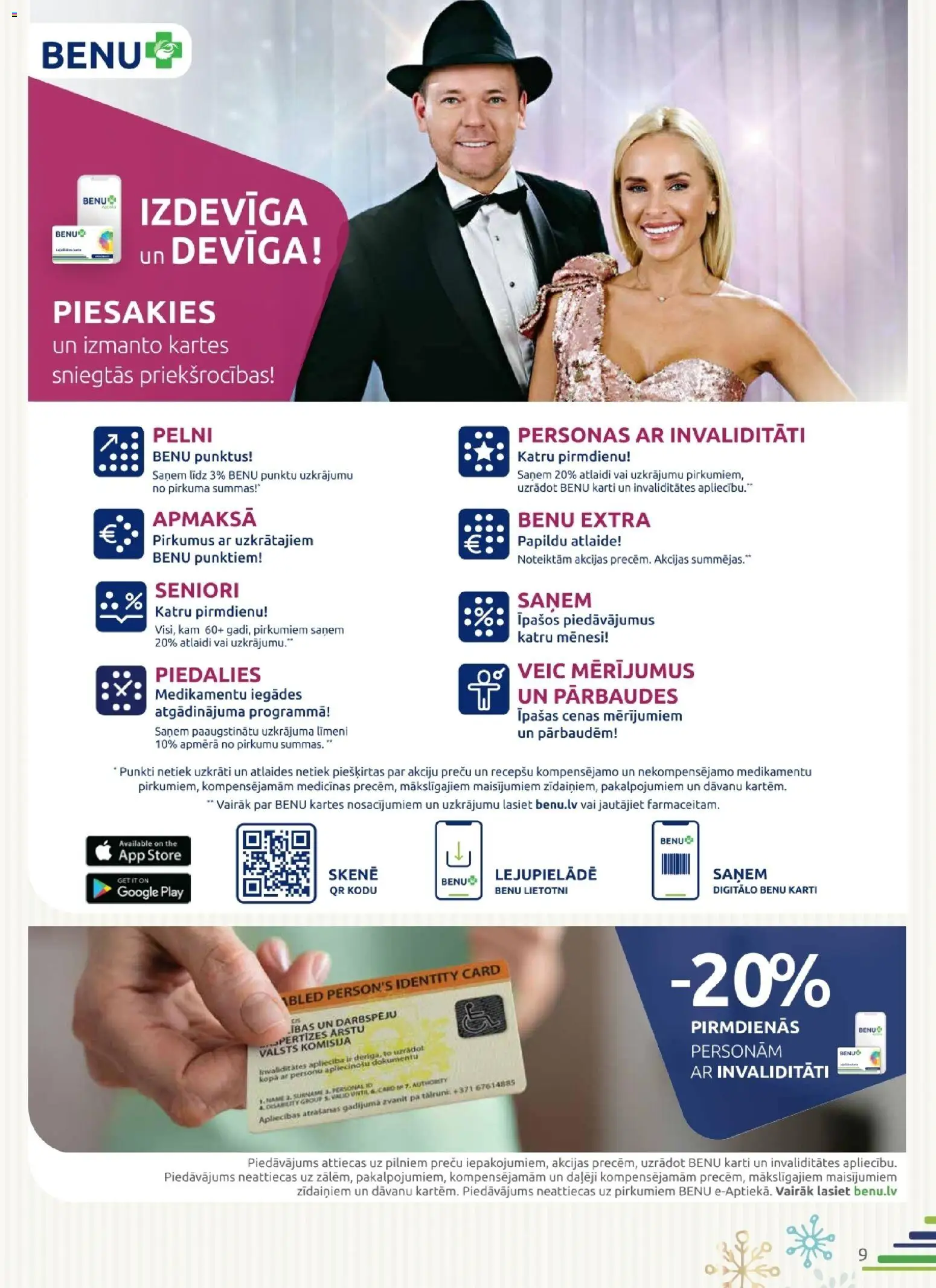 Skatīt BENU akciju bukletu, derīgs no 2025.12.01