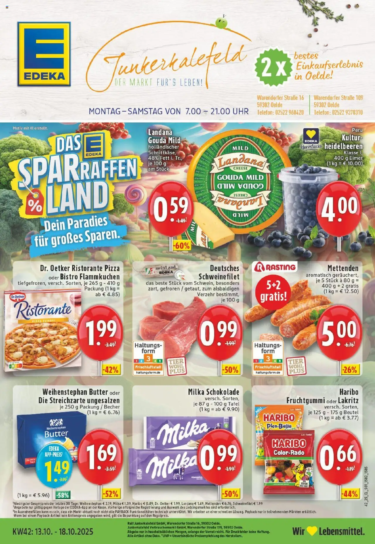 EDEKA Prospekt ab 13.10.2025 - Prospekt Oelde Online