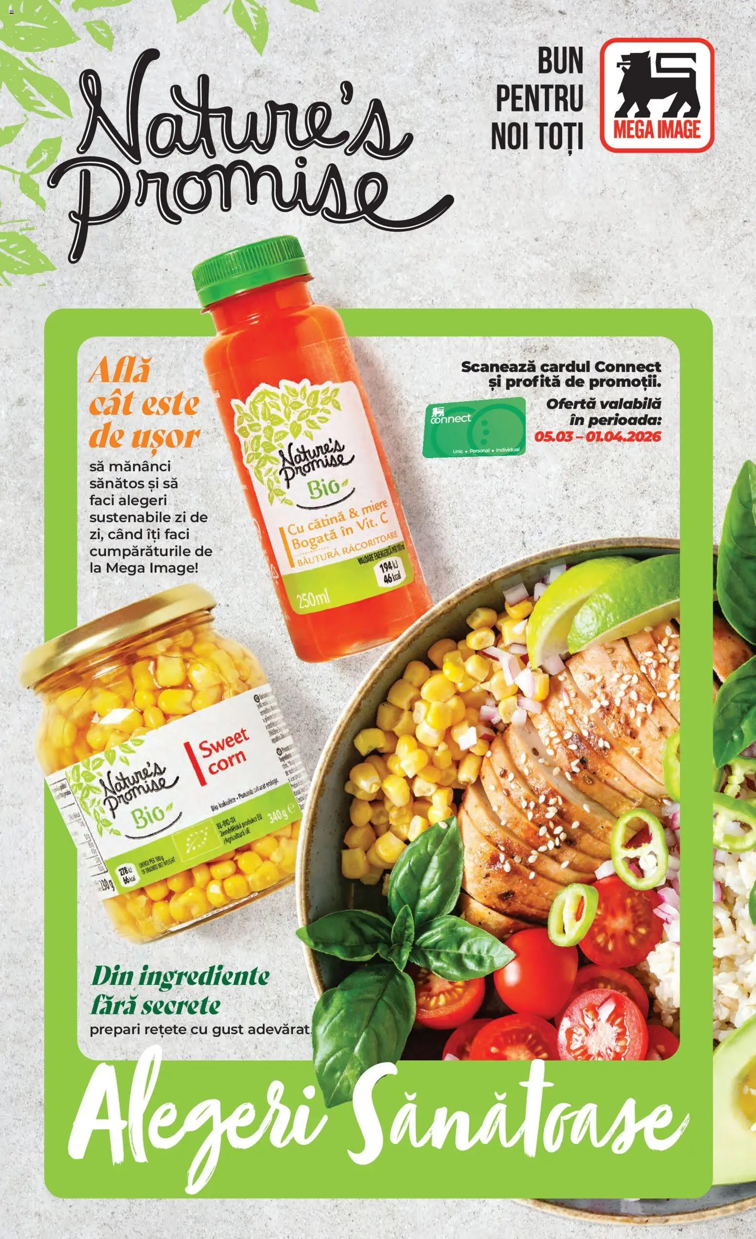 Previzualizarea de cataloage: Mega Image Mega Image Catalog Nature's Promise valabil de la 05.03.2026