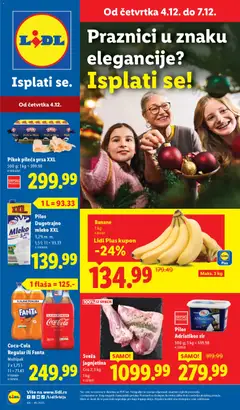 Pregled Lidl kataloga - važi od 04.12.2025
