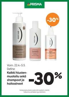 Kaupan Prisma Prisma tarjoukset Define esikatselu, voimassa 22/04/2026
