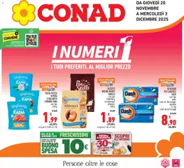 Anteprima dell'opuscolo Volantino Piemonte dal negozio Conad valido da 20/11/2025