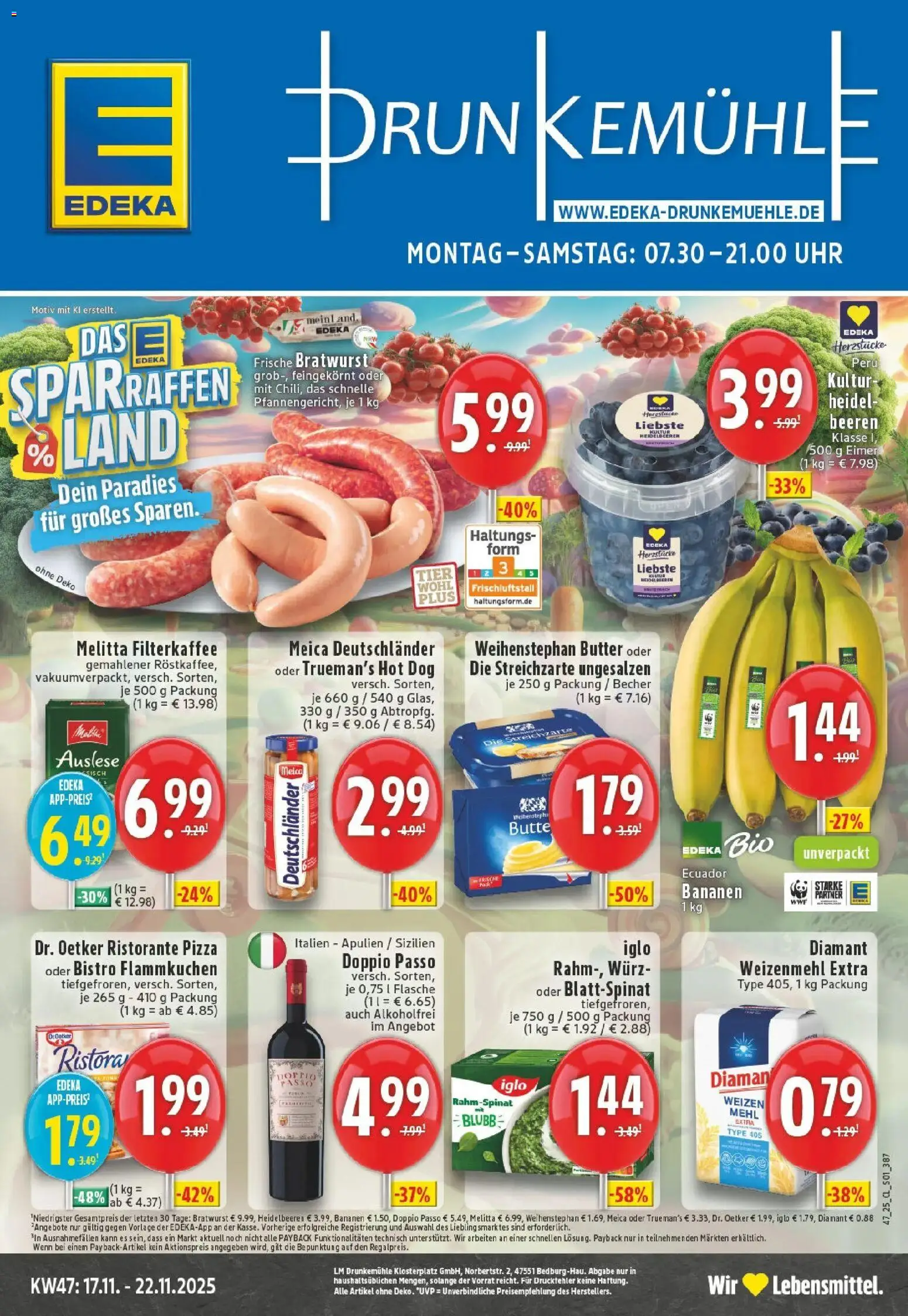 Vorschau von dem Prospekt des Geschäftes Edeka, gültig ab dem 17.11.2025
