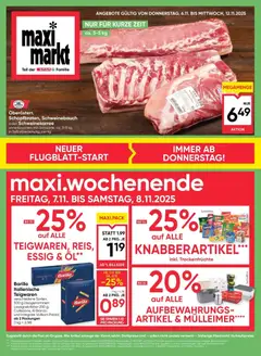Vorschau der Angebote: Maximarkt Anif, Bruck An Der Glocknerstraße gültig ab 06.11.2025