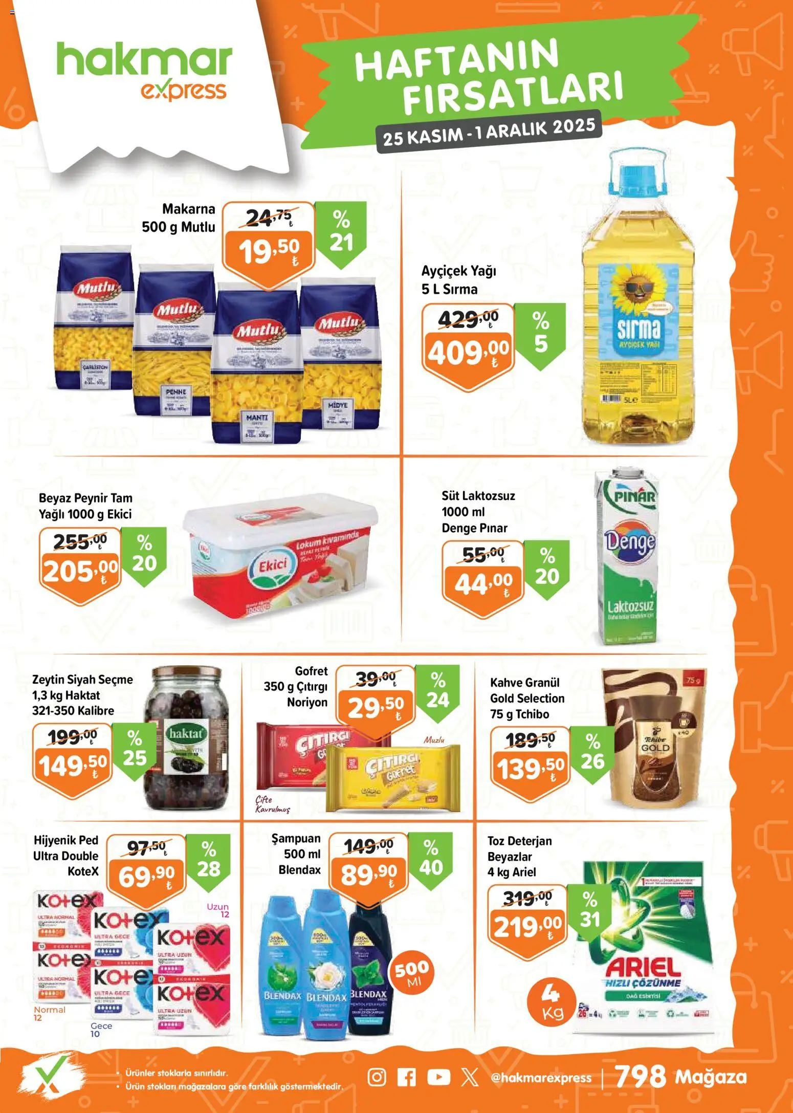 Hakmar Express Katalog 25.11.2025 - Broşürünün önizlemesi