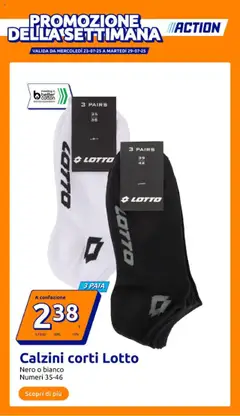 Anteprima dell'opuscolo Attuale volantino dal negozio Action valido da 23/07/2025