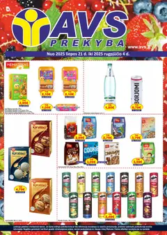AVS parduotuvės leidinio Leidinys galiojančio nuo 2025.07.21 peržiūra