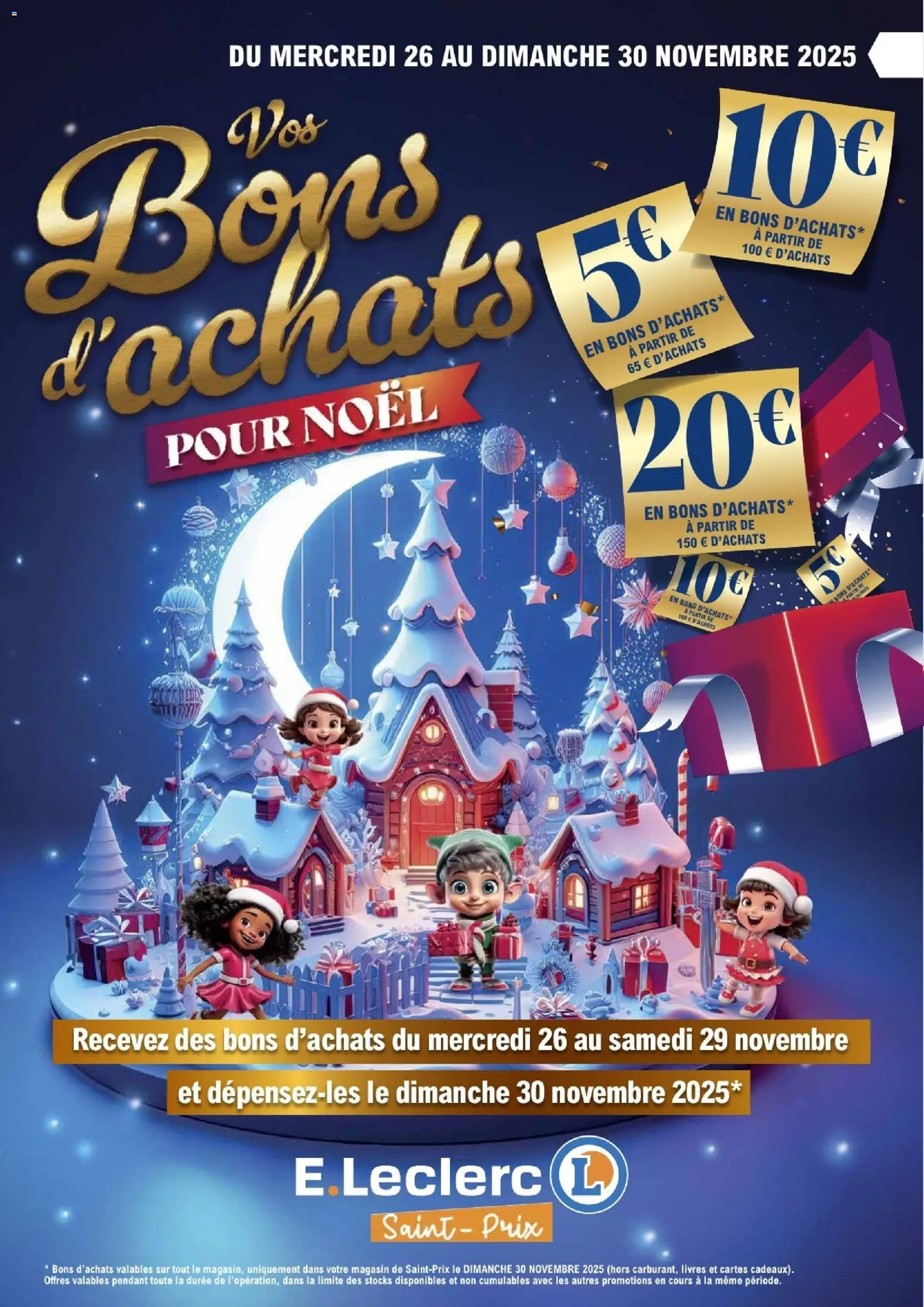 Prévisualisation de Catalogue interne du magasin E.Leclerc formulaire valide 26/11/2025