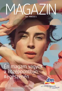 DM Drogerie Markt - DM Drogerie Markt akciós újság megtekintése, amely érvényes 2026.03.05.-től