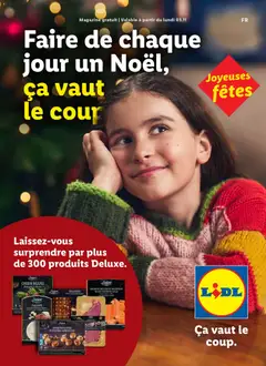 Prévisualisation de Magazine de Noël du magasin Lidl formulaire valide 09/12/2025