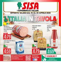 Anteprima dell'opuscolo SISA volantino Calabria dal negozio SISA valido da 16/04/2026