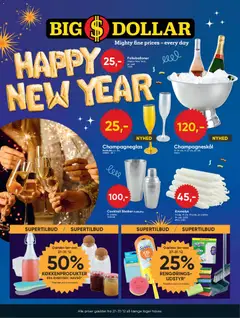 Eksempel på tilbudsavis Tilbudsavis fra butik Bigdollar gyldig fra 27/12/2025