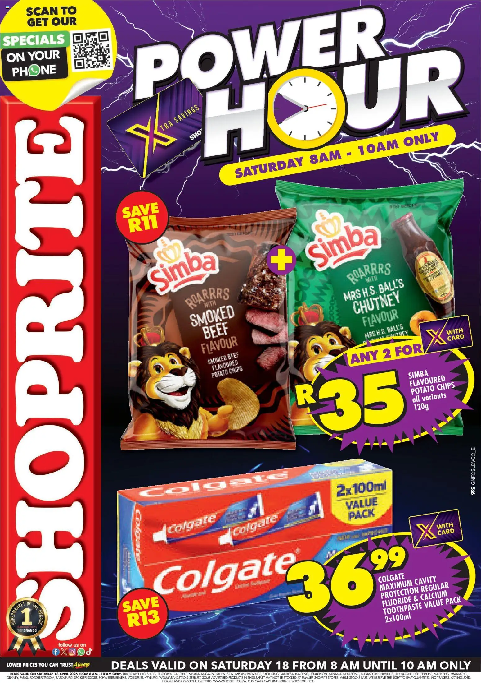 Preview of Shoprite flyer valid from 18/04/2026