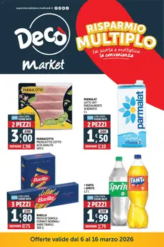 Anteprima dell'opuscolo Decò volantino Market Campania dal negozio Decò valido da 06/03/2026