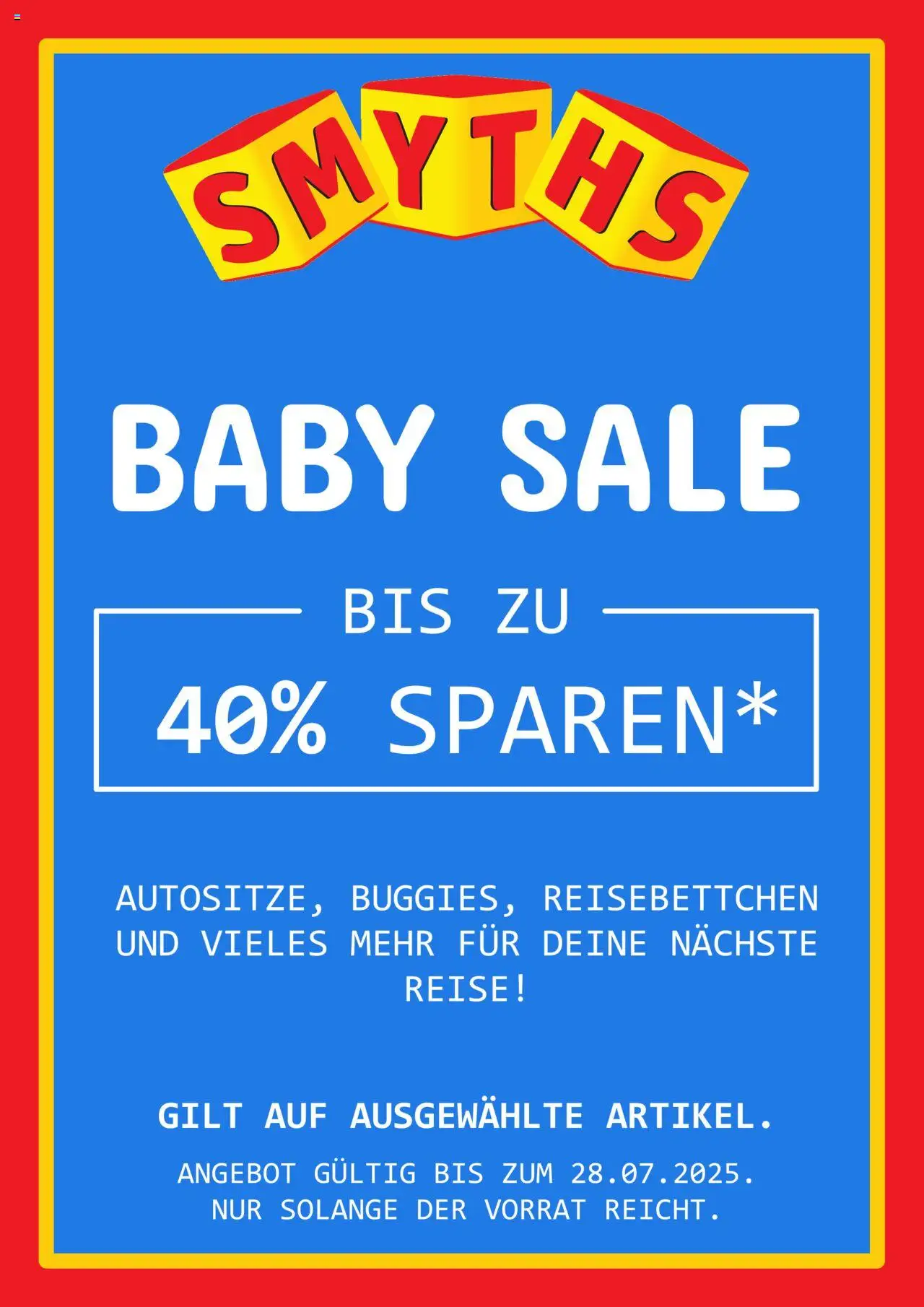 Smyths Toys Prospekt (vom 01.07.2025 - 28.07.2025)