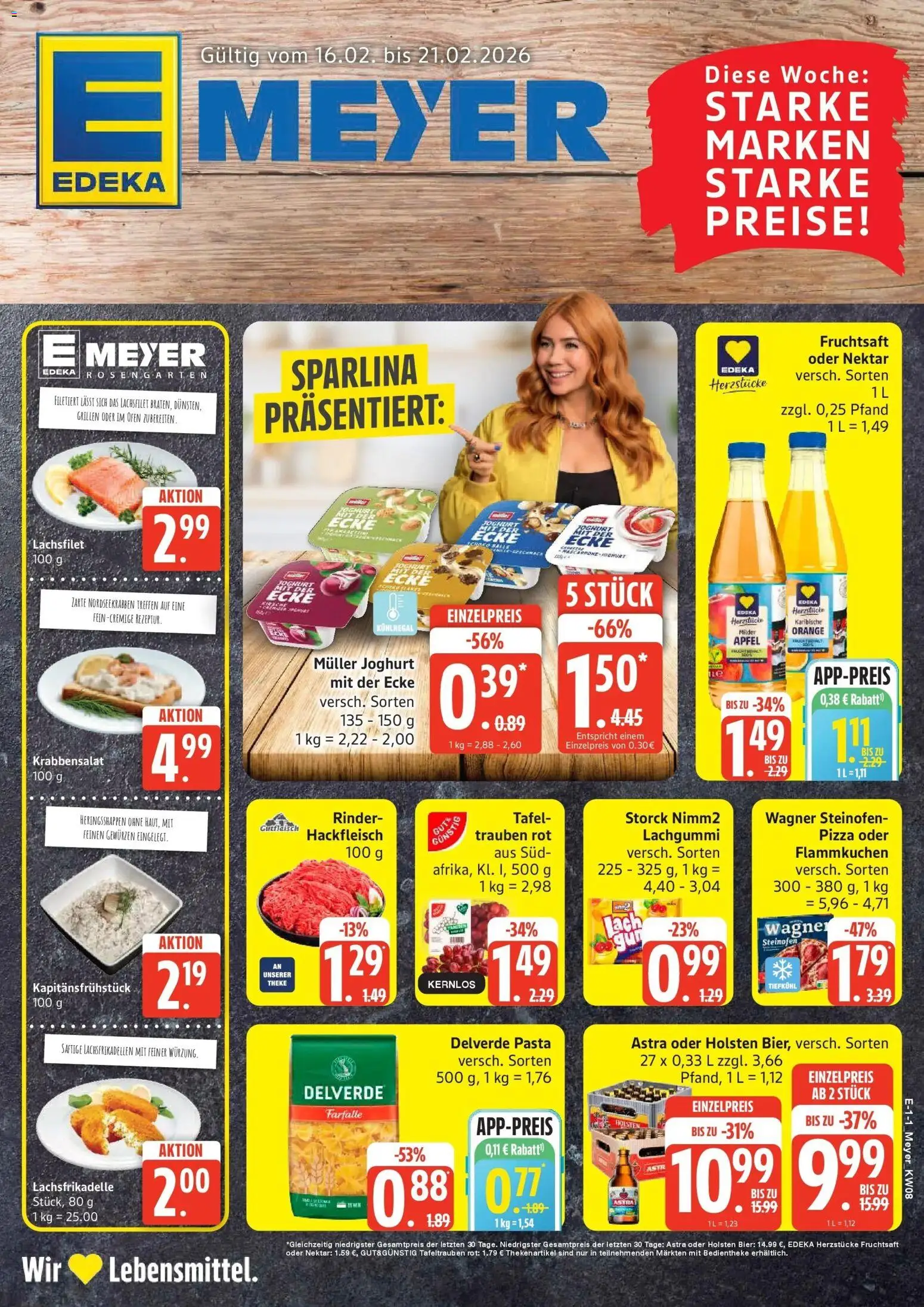 Vorschau von dem Prospekt des Geschäftes Edeka, gültig ab dem 16.02.2026